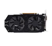Bewinner 2GB GDDR5 128 Bit Gaming Graphics Card for PC, 4K HDR Ready, Computer Graphics Card, PCIe 3.0 X16 HDMI DP DVI, Dual Fans, 80W-120W Low Power Consumption