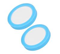 Bewinner 2PCS Aquarium CO2 Diffuser Replacement Discs, Detachable Plastic Sealing Pad for Fine Bubbles, 30.5mm Diameter