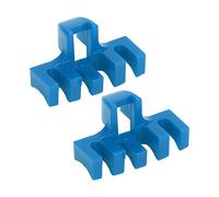 Bewinner 2Pcs Badminton Racket Load Spreader, Stringing Machine Tool Accessories for AEF EXTHREE, Prevents Racket Breakage & Movement, Wire Design (Blue)