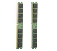 Bewinner 2Pcs DDR2 1GB 667MHz PC2-5300 Desktop Memory Module, Double-Sided 16Particles Non-ECC 240Pin for Computers, Upgrade PC RAM Stick