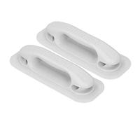 Bewinner 2Pcs Inflatable Boat Handrail with Hole Handle, PVC Kayak Canoe Handrail for Drifting Fishing Boat, Easy Install & Remove Safety Handgrip