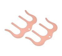 Bewinner 2PCS Metal Sheet Music Clips, Zinc Alloy Music Book Page Holder for Piano Keyboard Stand, Antique Brass Color with Rounded Edges for Easy Reading