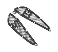 Bewinner 2pcs Motorcycle Fuel Tank Air Intake Trim Mt03 Black, Guard | Aluminum, Oil Tank Side Grill, Motorcycle Air Inlet Guard, Motorcycle Air Inlet Protector, Motorbike Air Vent Decor