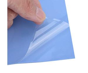 Bewinner 2PCS Silicone Thermal Pad, 100mm x 100mm x 1mm Highly Efficient Thermal Conductivity Thermal Pad, for CPU Chip Heat Conduction, GPU Heatsink, LED Cooling