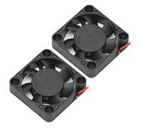 Bewinner 2PCs Small Heat Sink Fan,Mini CPU Cooler with Screws,Large Air Volume,Low Noise,Best Cooling Fan for Pi 4B / 3B+ / 3B / 2B. (raspberry pie)