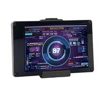 Bewinner 3.5 Inch IPS USB Mini Screen for PC CPU Monitor, PC CPU Monitor Computer Temperature for Host Temperature Control Dynamic LCD for Computer Case