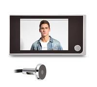 Bewinner 3.5 inches Mini Electronic Peephole Viewer, HD LCD Color Display Screen Outdoor Electronic Peephole Camera Viewer,Photo Visual 120° Peephole Camera,Wireless Camera System for Home Office