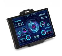 Bewinner 3.5in IPS Computer Temp Monitor, PC Sensor Panel Display, PC CPU RAM HDD Data Monitor Computer Temperature Display for Windows System