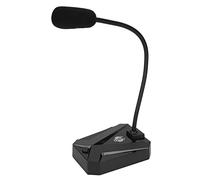 Bewinner 3.5mm Computer Microphone, Gooseneck PC Microphone with Mute Button, Noise Cancelling Desktop Microphone for Conference Chat, Streaming, Gaming(Lion head)