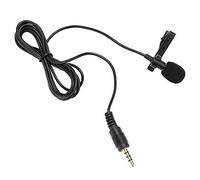 Bewinner 3.5mm Jack Mini Wired Clip-on Microphone Lapel Hands Free Condenser Microphone Mic for Recording Speeches Audio, Video Recording and Hands-Free Mic Speaking