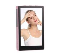 Bewinner 3.97 Inch Magnetic Phone Selfie Screen, Wireless Back Camera Display with Remote Controller, Portable Phone Screen for IOS and Android (Pink)