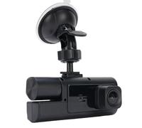 Bewinner 3 Channel Dash Cam, 1080P HD Front and Rear Inside, 170° Wide Angle WiFi Triple Car Driving Recorder DVR with 2 Inch LCD Screen, Reversing Image