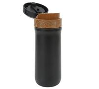Bewinner 320ML Travel French Press Coffee Maker, Portable Insulated Coffee Press for Travel/Commuting/Outdoors, Stainless Steel Insulated Travel Mug with Coffee Grounds Filter