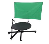 Bewinner 360 Degree Camera Rotating Platform, Professional Photography Turntable, Rotating Camera Slider, Foldable Angle Adjusted Arbitrarily for Product Photography Commercial Video