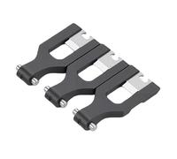 Bewinner 3D Printer Filament Cutter & Scraper Tool for X1/P1/A1/H2D/H2S Hotend - 3Pcs Steel Vane/Wing Accessory Kit to Prevent Nozzle Clogging