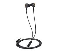 Bewinner 3D Surround Sound Gaming Earbuds, Wired In-Ear Headphones with 3.5mm Jack for Mobile Phone Tablet Laptop PC, Comfortable Fit & High Fidelity (Black)