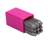 Bewinner 3mm Metal Stamping Tool Set, 27Pcs Carbon Steel Jewelry Stamping
