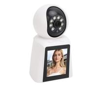 Bewinner 3MP Smart Home Security Camera, 2 Way Talk Indoor CCTV Camera with 1080P HD Screen & Speaker, APP Control Surveillance Camera for Baby Elderly Care