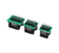 Bewinner 3pcs SOP to DIP IC Programmer Adapter Socket Kit, SOP16 SOP20 SOP24