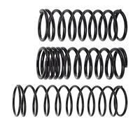 Bewinner 3Pcs Upgrade Pedal Spring Kit Metal Black High Strength for G25 G27 G29 G920 Racing Wheel, Compatible with PC Racing Sim