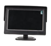 Bewinner 4.3inch Car Backup Rear View Monitor, 16:9 Waterproof Color Car Monitor with V1/V2 Cable for Car SUV Van Truck, Reverse Parking Camera Monitor Support Car Camera, DVD, VCD, STB