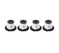 Bewinner 4 Pcs Vacuum Cleaner Replacement Filters Washable Detachable Vacuum Filter Accessories Fit for K17, C17, T6, N6S - ABS Material, Reduce Dust & Pollen, Easy to