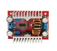 Bewinner 400W 15A DC-DC Boost Converter Step Up Module, 96% High Efficiency, 8.5-50V to 10-60V Adjustable Voltage, 0.2-12A Constant Current for DIY Power Supply, LED Display