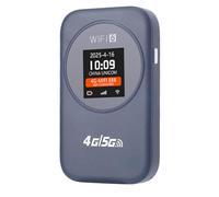 Bewinner 4G LTE WiFi Mobile Hotspot, 300Mbps Wireless WiFi Router with SIM Card Slot, Multiple Connected Devices, Time Display Portable Internet for Campers, Travels