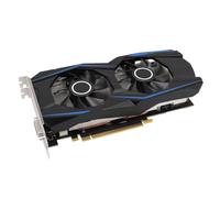 Bewinner 4GB GDDR5 2 Fan Computer Graphics Card, 1140MHz GPU 7012MHz Memory Speed PCI Express 3.0 with Cooling Fans for Smooth Gaming and 4K Support