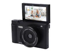 Bewinner 4K Digital Camera 64MP & 18x Zoom | 4" Touchscreen, WiFi Sharing, AI Beauty Filters, 16GB Storage for Photography & Video