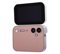 Bewinner 4K Digital Camera 64MP Flip Screen Touchscreen Camera with Music Playback (Pink)