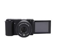 Bewinner 4K Digital Camera for Photography, 64MP Vlogging Camera with 3in 180 Flip Screen, 20X Hybrid Zoom Anti Shake Built in LED Flash for Travel Vlogging (Black)