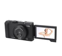 Bewinner 4K Digital Camera for Photography, Autofocus 48MP Vlogging Camera with 3" 180° Flip Screen, Anti Shake, 18X Digital Zoom Vlog Travel Cameras for Beginner (Black)