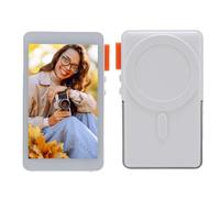 Bewinner 4K Wireless Magnetic Phone Selfie Screen, 4 Inch HD Monitor for Vlog & Content Creation, Sound Video Sync Transmission, 2300mAh Battery, 2-5H Use