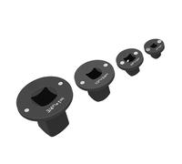 Bewinner 4Pcs Low Profile Socket Adapter Set, Magnetic Insert Drive Reducer Kit 1inx3/4in 3/4inx1/2in 1/2inx3/8in 3/8inx1/4in Heat Treated Stainless Steel with MnH2PO4 Coating for Tight