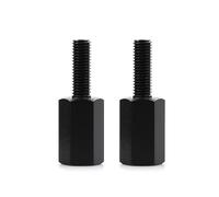 Bewinner 4pcs Silver Aluminum Alloy Fit for Seat Riser 1.5inch 2.0inch with Pad Replacement Fit for Can-Am Maverick X3 Lift Up UTV for Seat for Better Visibility and Driving Comfort (2pcs)