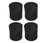 Bewinner 4PCS Speaker Port Tube Foam, Sound Guide Tube Bungs for Loudspeaker Box - Reduce Wind Noise, Enhance Bass Response, 95mm Diameter, Easy Install Sponge
