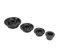 Bewinner 4pcs Wheel Balancer Taper Cone Set Carbon Tire Car Truck Suv | Fitment, Durable Material, Compact And Complete, Black, Steel, Front Diameter, Rear Diameter, Tire Balancing Tool