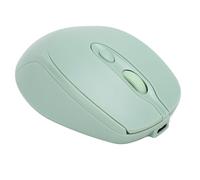 Bewinner 5.0 Wireless Mouse, Portable 2.4GHz Computer Mouse with USB Receiver, 800 1200 1600 DPI, Suitable for Men and Women, ABS Material, 5.0 Technology (Green)