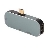 Bewinner 5 in 1 USB C Hub Hot Swappable, 100W PD Charging 10Gbps Data Transfer, Type C Hub with 3.5mm Headphone Jack, Aluminum Multiport Adapter for Laptop for Phone for for