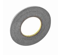Bewinner 50M Double Sided Tape Black 1mm 5mm 10mm Wide Strong Sticky Glue for Phone LCD Screen Repair, High Temp Resistant Adhesive for Nameplate, Metal, Plastic Bonding (5mm wide and 50 meters long)