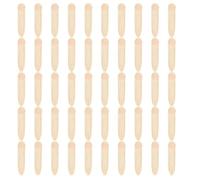 Bewinner 50pcs Wooden Pocket Hole Plugs Kit for Woodworking, Solid Pine Wood Inclined Drilling Tools, Screws Plugs for Oblique Holes, Precise Drilling Locator Accessories