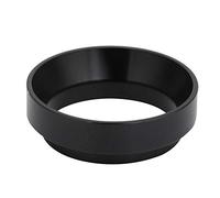 Bewinner 58mm Aluminum Universal Coffee Dosing Funnel Replacement Coffee Maker Accessory for Coffee Machine, Necessary Tool for Hand-Made Coffee(Black)