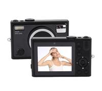 Bewinner 5K Digital Camera for Photography, 64MP WIFI Vlogging Cameras with 2.8Inch Touch Screen, Double Lens Compact Video Travel Camara for Vlog, 1300mAh Battery (Black)