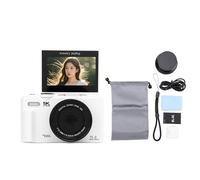 Bewinner 5K Digital Camera for Photography, WiFi 75MP Vlogging Cameras, UHD Autofocus Video Camera 3in 180° Flip Screen with 18X Zoom for YouTube Video, 32GB Card Flash (White)