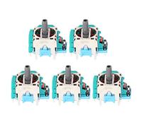 Bewinner 5pcs 3D Analog Joystick Sensor Module for Controller Replacement - Professional Joystick Parts with Aluminum Alloy, Compatible with Handle