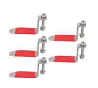 Bewinner 5PCS Air Nail Gun Hooks, L Shaped Stainless Steel Rafter Hook Hanger for Pneumatic Tools, Nailer Holder for Ladders & Scaffolds