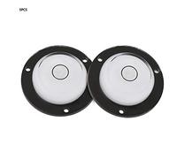 Bewinner 5pcs Circular Level Bubble, Mini Level Bubble with Mounting Hole