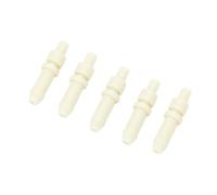 Bewinner 5pcs I Type Barbed Fitting for 4x8mm Hose Milk Tube Coffee Machine Leakproof Food Grade Plastic Connector
