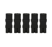 Bewinner 5Pcs IEC320 C13 to C15 Power Adapter, 2500 W Rated Power Copper Connect Converter, C13 to C15 Connector Replacement for Laptop UPS Socket